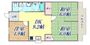 マンションライズの物件間取画像